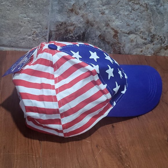 Gertex Stars And Stripes American Hat Cap Snapback - Picture 7 of 13